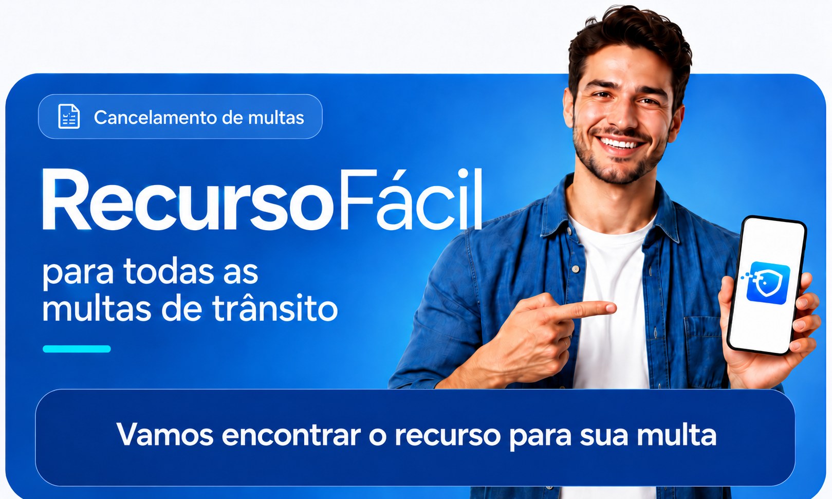 Cancelamento de multas. Recurso Fácil para todas as multas de trânsito.